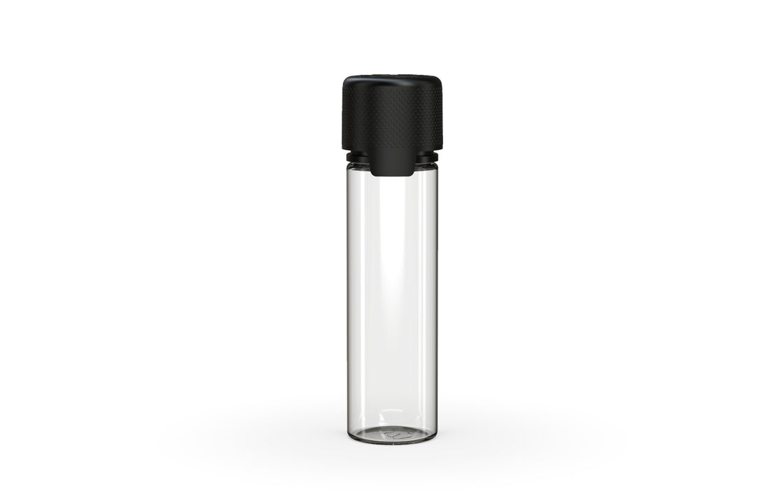 Chubby Gorilla - 60ML Aviator Bottle - Clear Natural Bottle / Opaque Black Cap