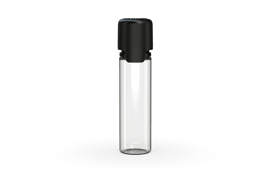 Chubby Gorilla - 20ML Aviator Bottle - Clear Natural Bottle / Opaque Black Cap