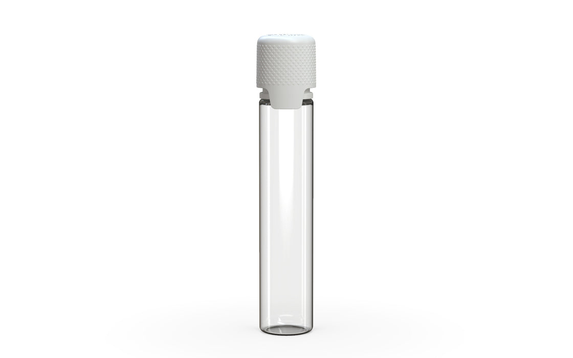 Chubby Gorilla - 30ML Aviator Bottle - Clear Natural Bottle / Opaque White Cap