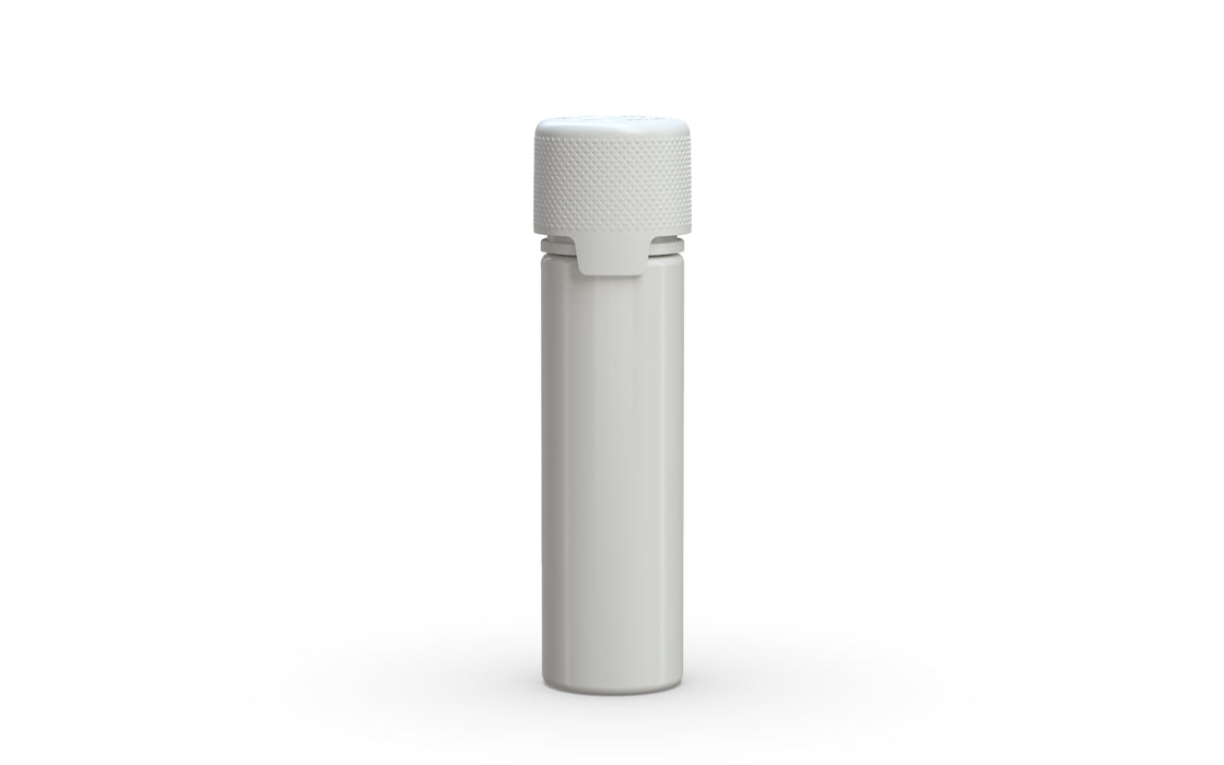 Chubby Gorilla - 60ML Aviator Bottle - Opaque White Bottle / Opaque White Cap