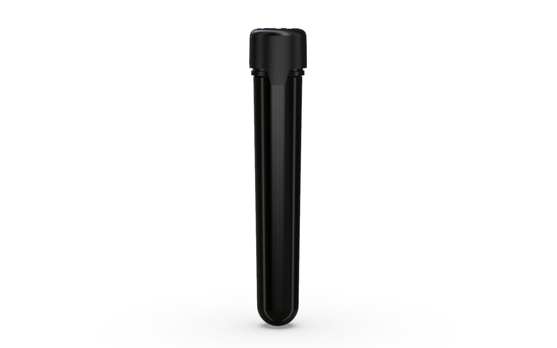 Aviator CR - Tube 120MM with Inner Seal & Tamper - Opaque Black with Opaque Black Lid