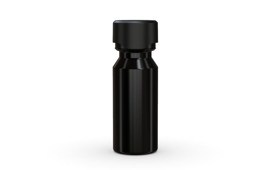 Chubby Gorilla Aviator Shot Bottle 60ml - Black bottle & Black Cap