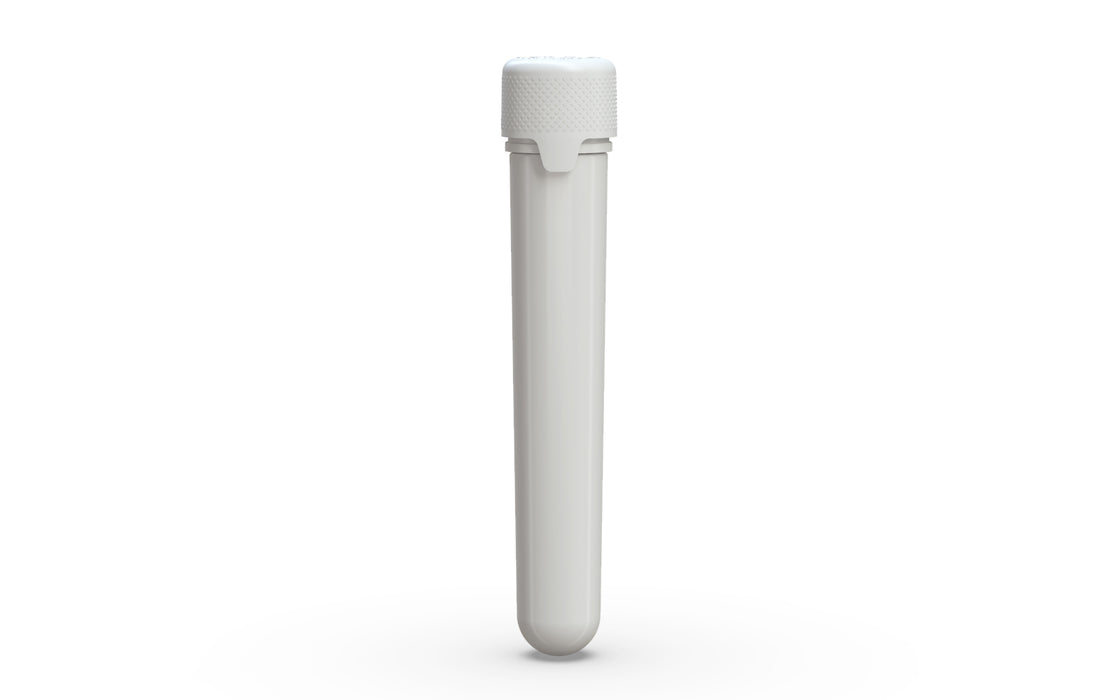 Aviator CR - Tube 120MM with Inner Seal & Tamper - Opaque White with Opaque White Lid