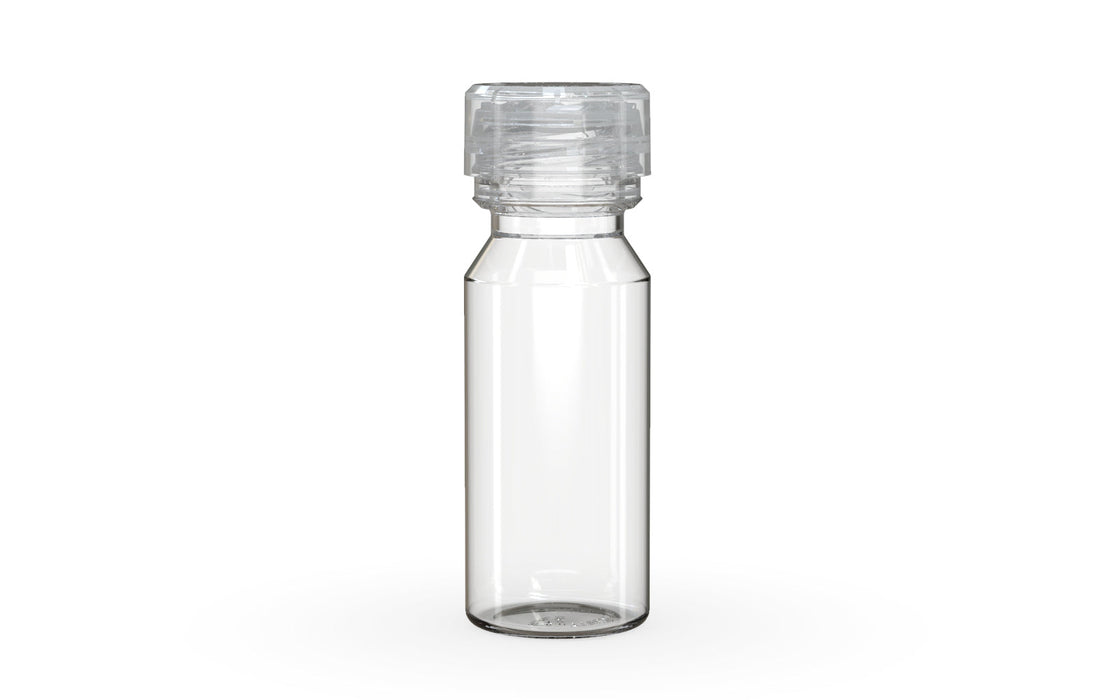 Chubby Gorilla Aviator Shot Bottle 60ml - Clear bottle & Clear Cap