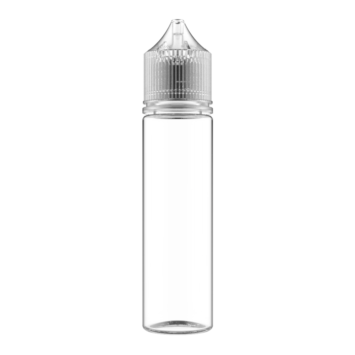 Chubby Gorilla - 60ML Unicorn Bottle - Clear Bottle / Natural Cap - V3 - Copackr.com