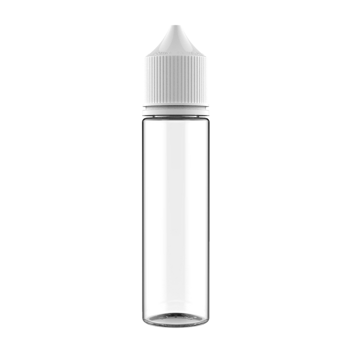 Chubby Gorilla - 60ML Unicorn Bottle - Clear Bottle / White Cap - V3 - Copackr.com