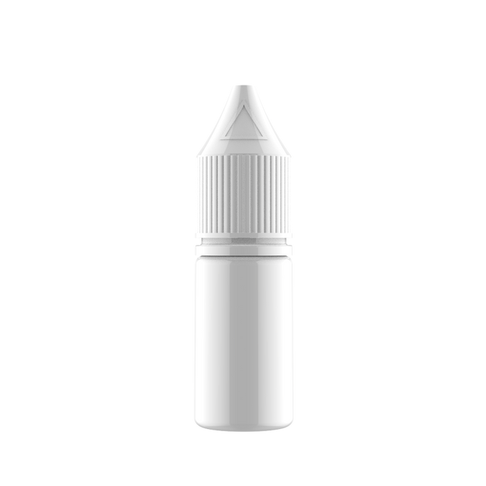 Chubby Gorilla - 10ML Unicorn Bottle - Solid White Bottle / White Cap - V3 - Copackr.com