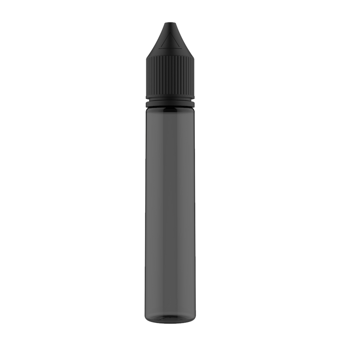 Chubby Gorilla Chubby Gorilla - 30ML Unicorn Bottle - Transparent Black Bottle / Black Cap - V3