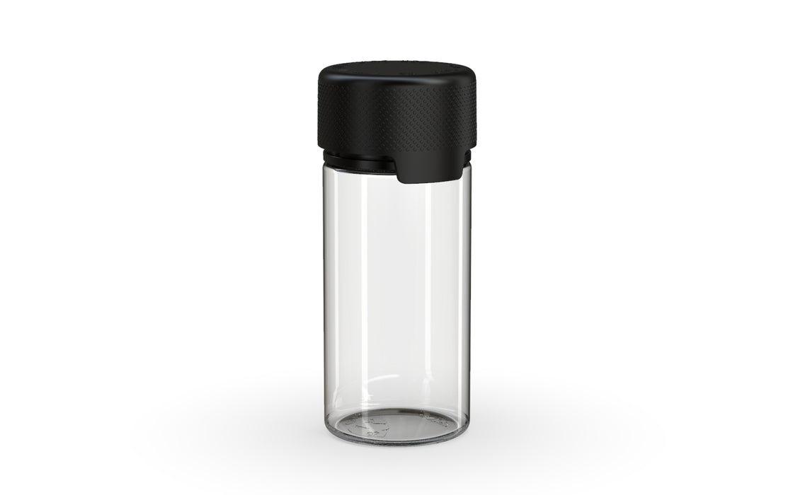 Chubby Gorilla - 100ML Aviator Bottle - Clear Natural Bottle / Opaque Black Cap