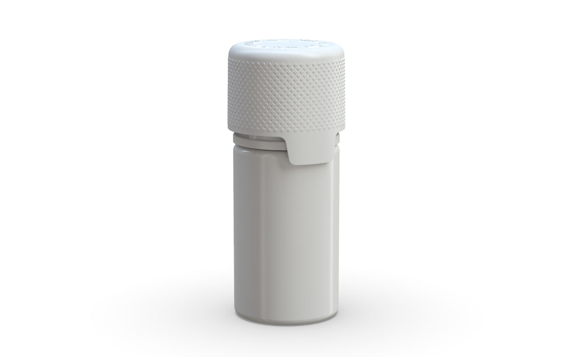 Chubby Gorilla - 30ML Stubby Aviator Bottle - Opaque White Bottle / Opaque White Cap