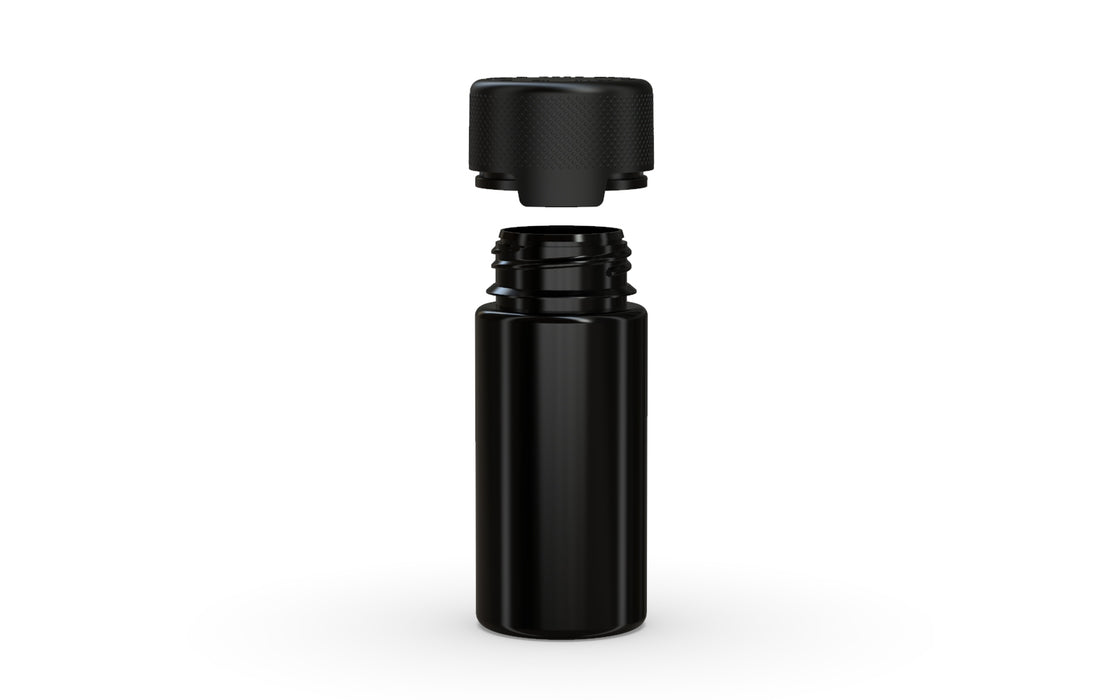 Chubby Gorilla - 100ML Aviator Bottle - Opaque Black Bottle / Opaque Black Cap