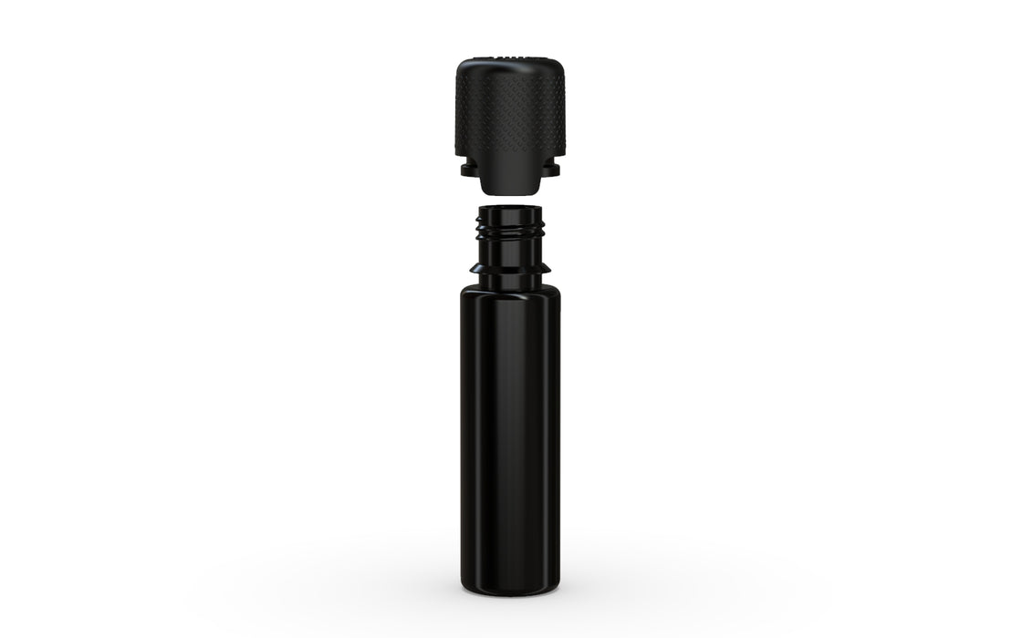 Chubby Gorilla - 20ML Aviator Bottle - Opaque Black Bottle / Opaque Black Cap
