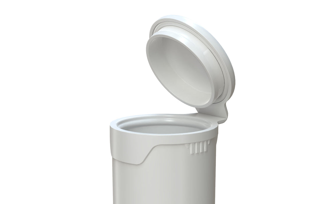 Chubby Gorilla Aviator CR - Popcap Tube 68mm - Opaque White With Opaque White Lid