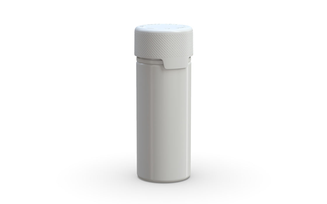 Chubby Gorilla - 120ML Aviator Bottle - Opaque White Bottle / Opaque White Cap