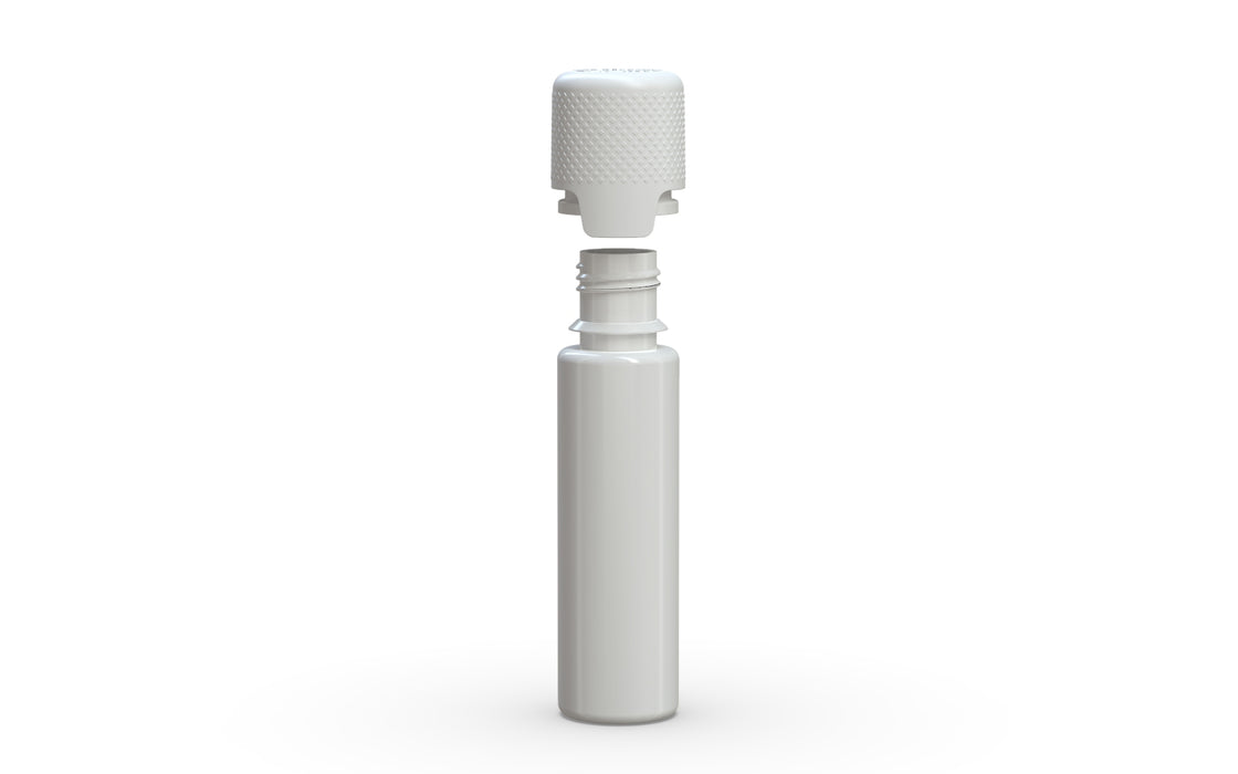 Chubby Gorilla - 20ML Aviator Bottle - Opaque White Bottle / Opaque White Cap