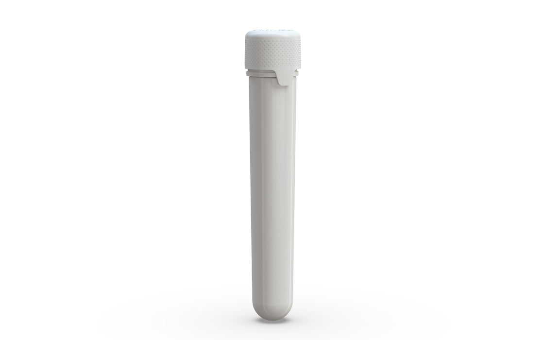 Aviator CR - Tube 120MM with Inner Seal & Tamper - Opaque White with Opaque White Lid