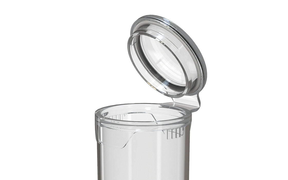 Chubby Gorilla Aviator CR - Popcap Tube 78mm - Translucent With Clear Lid