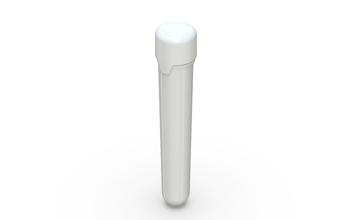 Aviator CR - Tube 120MM with Inner Seal & Tamper - Opaque White with Opaque White Lid