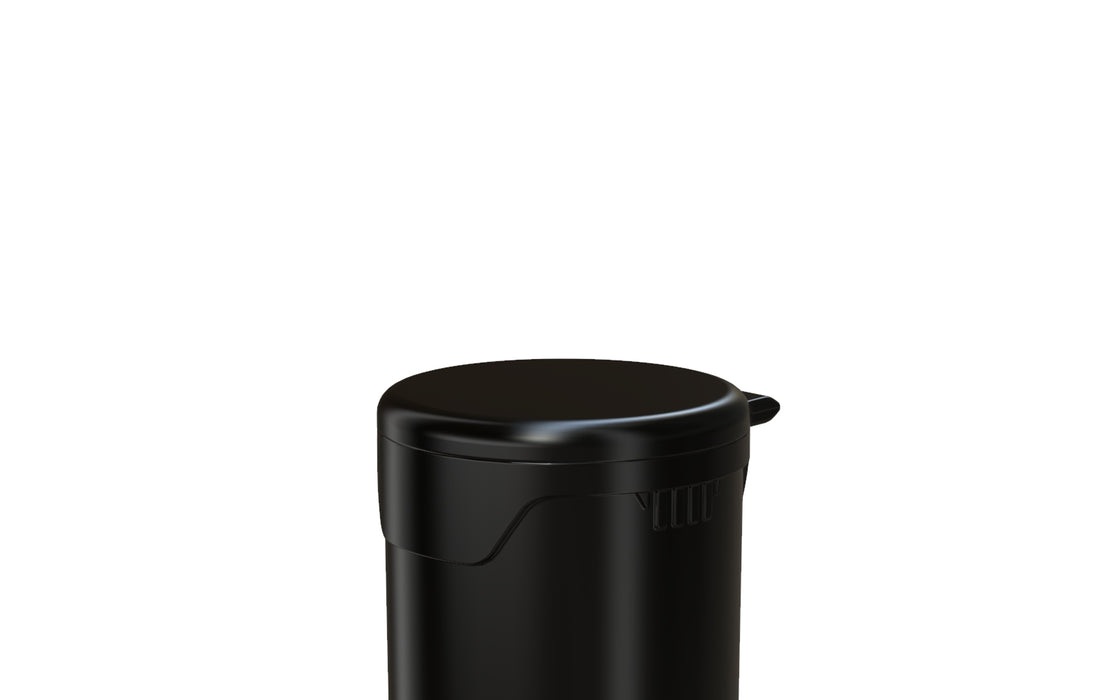 Chubby Gorilla Aviator CR - Popcap Tube 68mm - Opaque Black With Opaque Black Lid