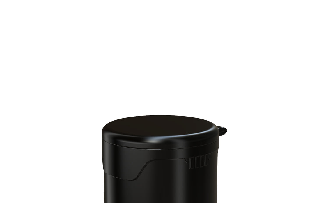 Chubby Gorilla Aviator CR - Popcap Tube 116mm - Opaque Black With Opaque Black Lid