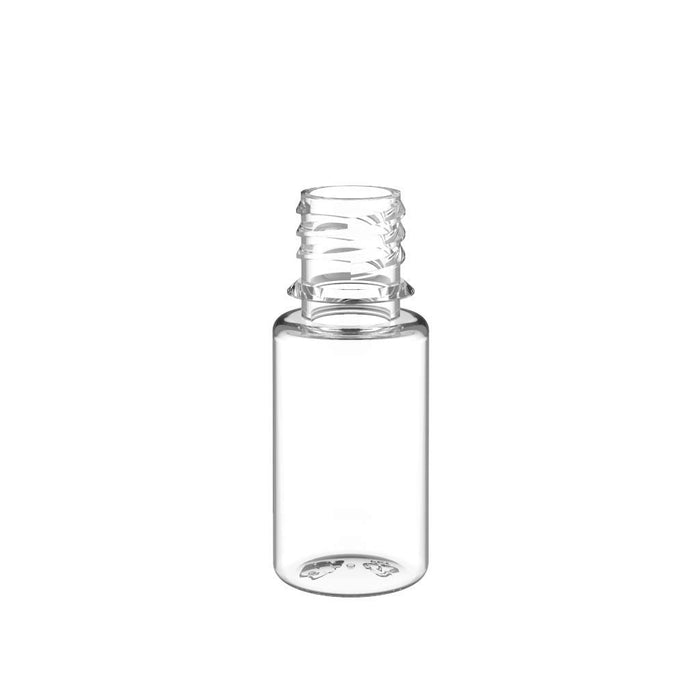 Chubby Gorilla 100-PACK Soft Squeeze PET 10 ml Unterschrift Unicorn E-Liquid-Flaschen(Klar w/Klare Kappe)