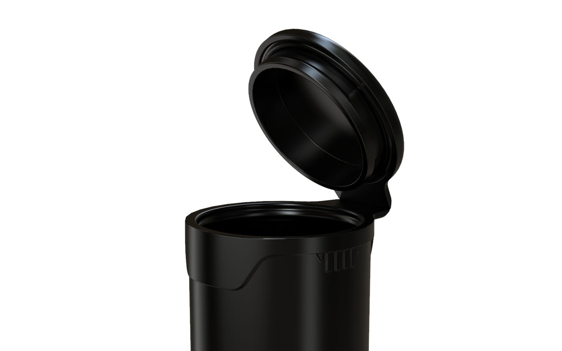 Chubby Gorilla Aviator CR - Popcap Tube 78mm - Opaque Black With Opaque Black Lid