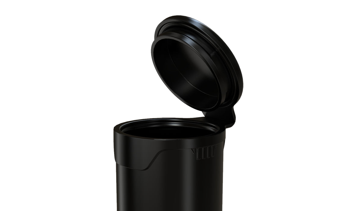 Chubby Gorilla Aviator CR - Popcap Tube 68mm - Opaque Black With Opaque Black Lid