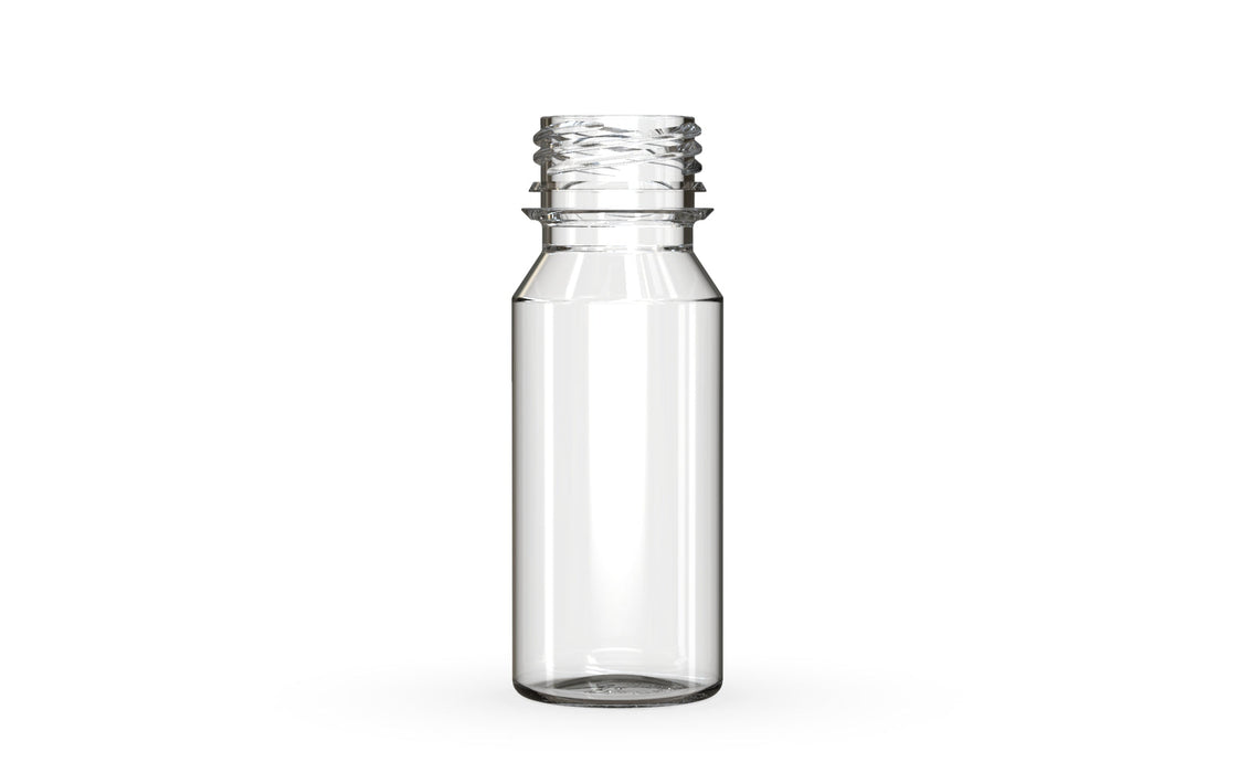 Chubby Gorilla Aviator Shot Bottle 60ml - Clear bottle & Clear Cap