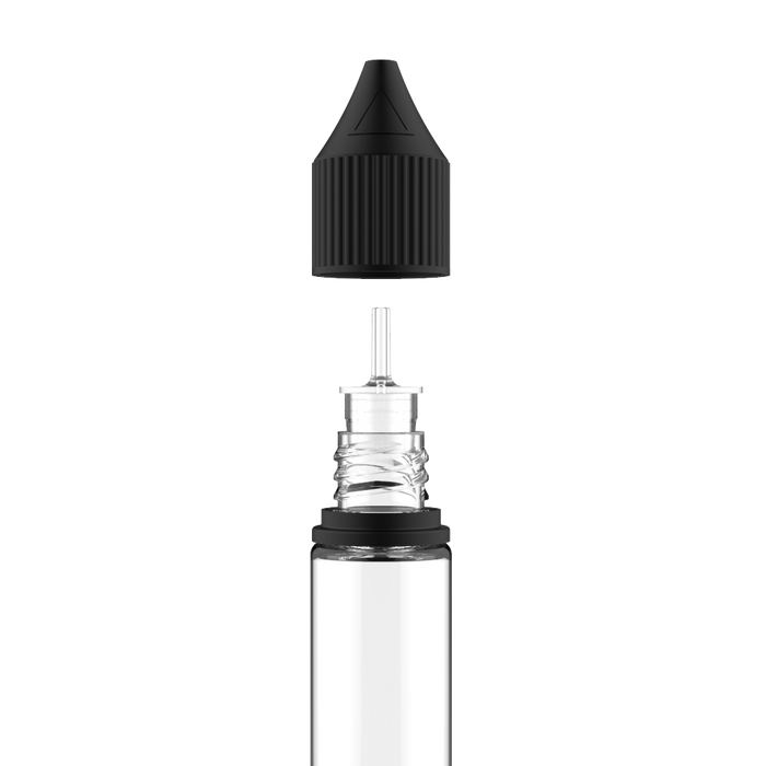 Chubby Gorilla - 20ML Unicorn Bottle - Clear Bottle / Black Cap - V3 - Copackr.com