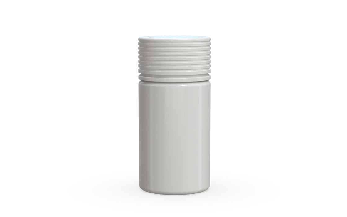 Chubby Gorilla - 60ML Mini Spiral Bottle - Opaque White Bottle / Opaque White Cap