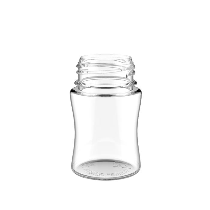 Chubby Gorilla - 60ML Stubby Unicorn Bottle - Clear Bottle / White Cap - V3 - Copackr.com