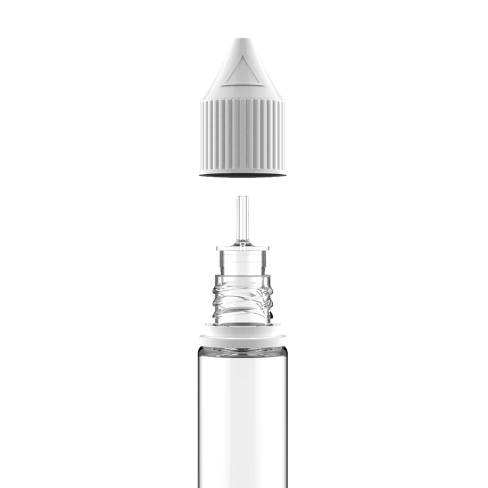 Chubby Gorilla - 20ML Unicorn Bottle - Clear Bottle / White Cap - V3 - Copackr.com