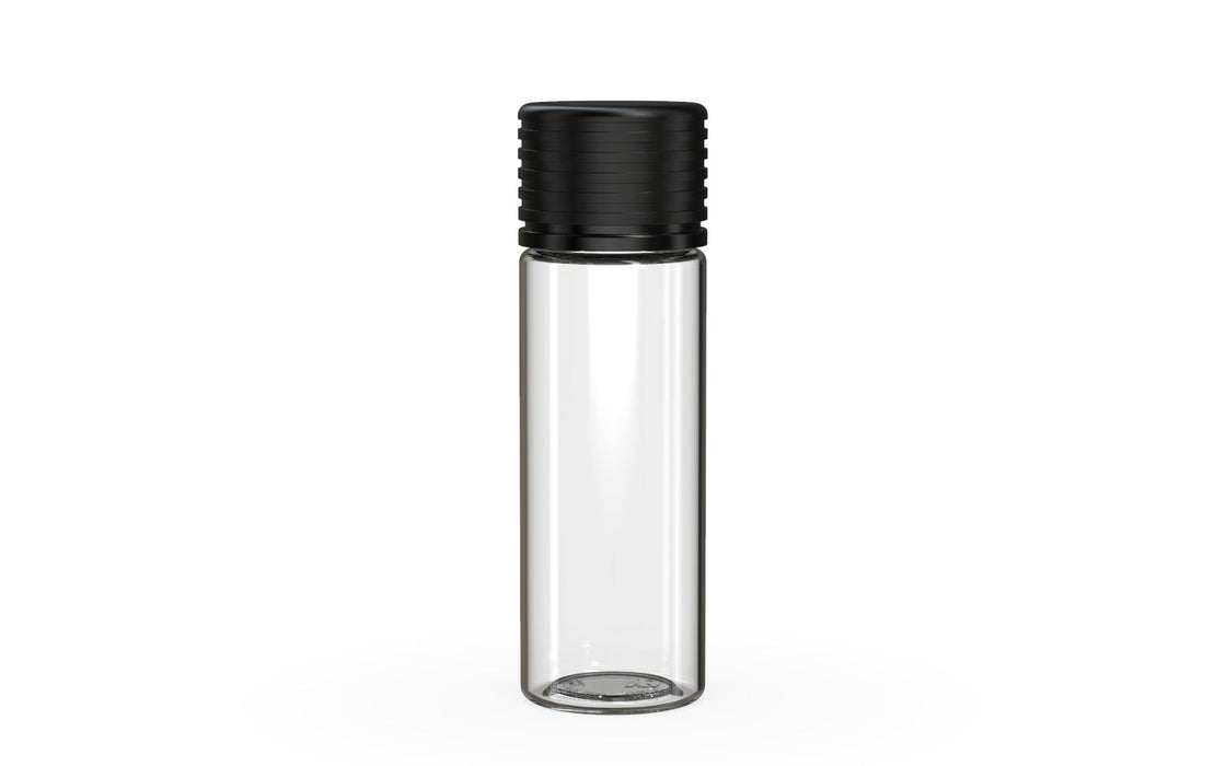 Spiral CR - Tube 65mm - Clear Natural (Transparent) with Opaque Black Lid