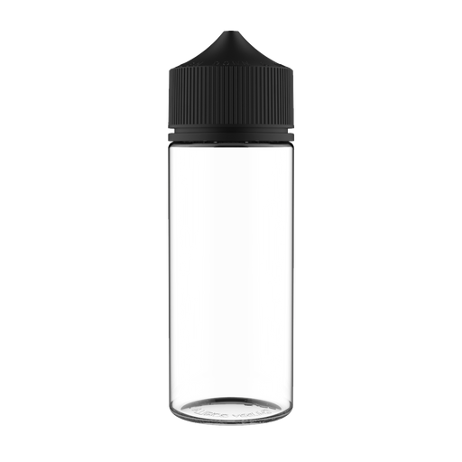 Chubby Gorilla - 120ML Unicorn Bottle - Clear Bottle / Black Cap - V3 - Copackr.com