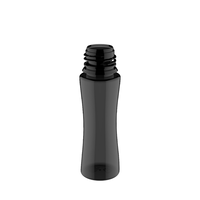 Chubby Gorilla - 50ML Unicorn Bottle - Transparent Black Bottle / Black Cap - V3 - Copackr.com