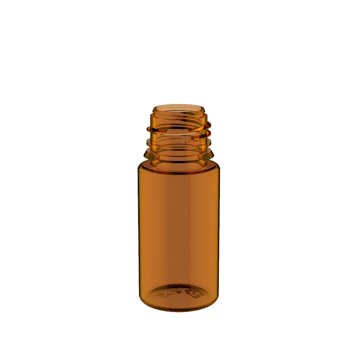 Chubby Gorilla - 30ML Stubby Unicorn Bottle - Amber Bottle / Black Cap - V3 - Copackr.com