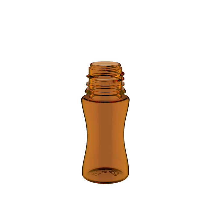 Chubby Gorilla - 30ML Stubby Unicorn Bottle - Amber Bottle / Black Cap - V3 - Copackr.com