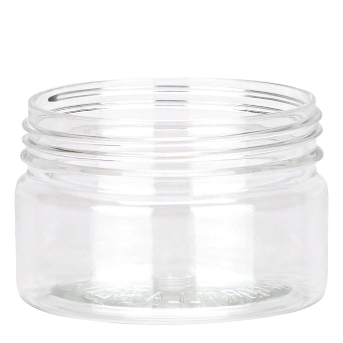 30CC/1FL.OZ/30ML Aviator CR - Container With Inner Seal & Tamper - Clear Natural With Opaque Black Lid - Copackr.com