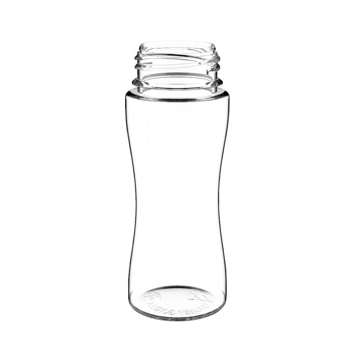 Chubby Gorilla Chubby Gorilla - 120ML Unicorn Bottle - Clear Bottle / White Cap - V3