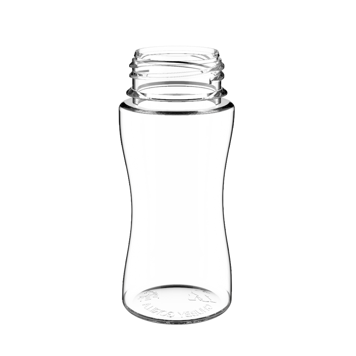 Chubby Gorilla - 75ML Stubby Unicorn Bottle - Clear Bottle / Black Cap - V3 - Copackr.com