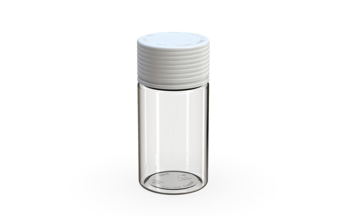 Chubby Gorilla - 60ML Mini Spiral Bottle - Clear Natural Bottle / Opaque White Cap