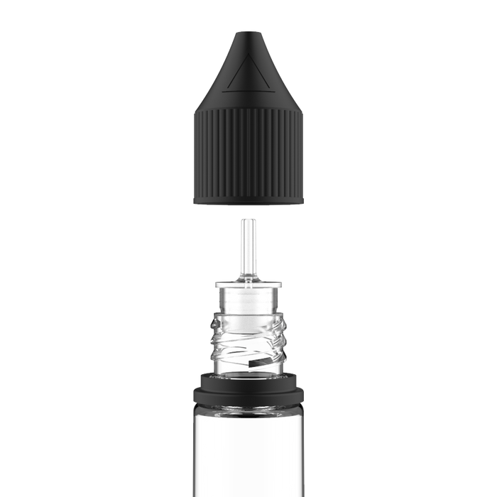 Chubby Gorilla - 30ML Unicorn Bottle - Clear Bottle / Black Cap - V3 - Copackr.com