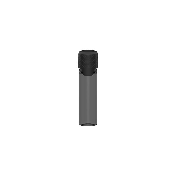 Chubby Gorilla - 20ML Aviator Bottle - Translucent Black Bottle / Opaque Black Cap