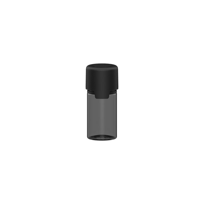 Chubby Gorilla - 30ML Stubby Aviator Bottle - Translucent Black Bottle / Opaque Black Cap