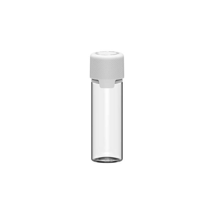 Chubby Gorilla - 50ML Aviator Bottle - Clear Natural Bottle / Opaque White Cap