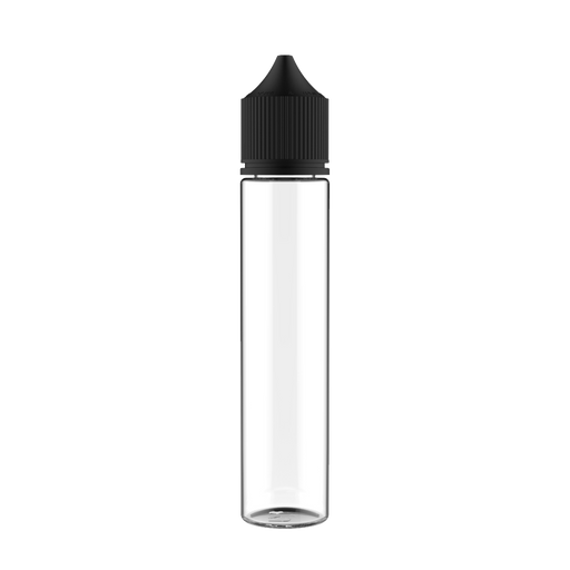 Chubby Gorilla - 75ML Unicorn Bottle - Clear Bottle / Black Cap - V3 - Copackr.com