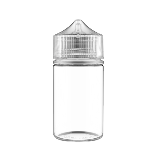 Chubby Gorilla - 75ML Stubby Unicorn Bottle - Clear Bottle / Natural Cap - V3 - Copackr.com