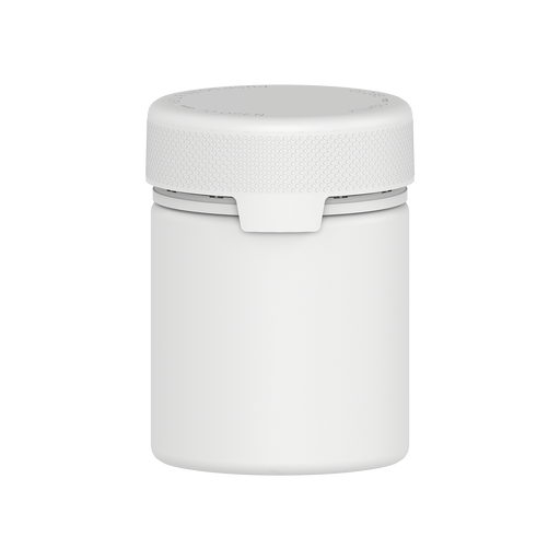 550CC/18.5FL.OZ/550ML Aviator CR - XL Container With Inner Seal & Tamper - Opaque White With Opaque White Lid - Copackr.com