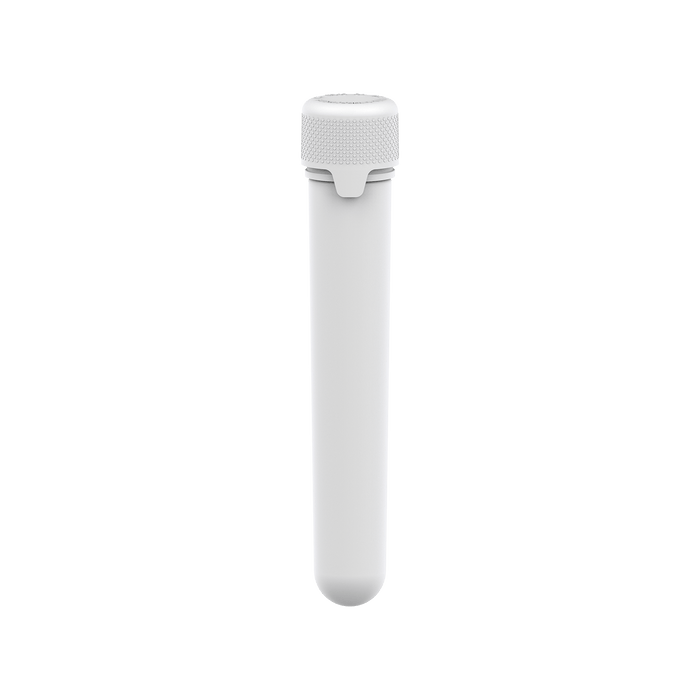AVIATOR CR - TUBE 120MM WITH INNER SEAL & TAMPER - OPAQUE WHITE WITH OPAQUE WHITE LID - Copackr.com