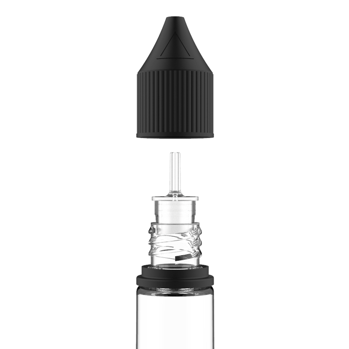 Chubby Gorilla - 10ML Unicorn Bottle - Clear Bottle / Black Cap - V3 - Copackr.com